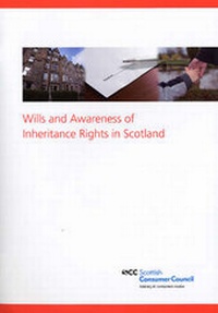 Abbildung von: Wills and Awareness of Inheritance Rights in Scotland - Scottish Consumer Council