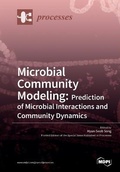 Cover: Microbial Community Modeling: Prediction of Microbial Interactions and Community Dynamics - MDPI