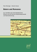 Cover: Baiern und Romanen - Narr Francke Attempto