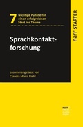Cover: Sprachkontaktforschung - Narr Francke Attempto
