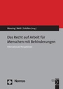 Cover: Das Recht auf Arbeit für Menschen mit Behinderungen - Nomos