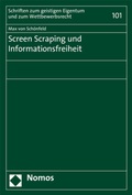 Abbildung von: Screen Scraping und Informationsfreiheit - Nomos