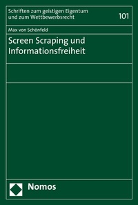 Abbildung von: Screen Scraping und Informationsfreiheit - Nomos