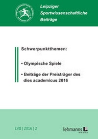 Abbildung von: Leipziger Sportwissenschaftliche Beiträge - Lehmanns Media