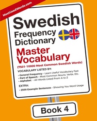 Abbildung von: Swedish Frequency Dictionary - Master Vocabulary - MostUsedWords.com