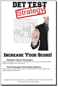 Abbildung von: DET Test Strategy - Complete Test Preparation Inc.