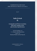 Cover: Salis-Livisch II. - Harrassowitz Verlag