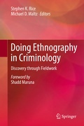 Cover: Doing Ethnography in Criminology - Springer