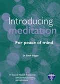 Cover: Introducing Meditation - British Holistic Medical Association