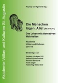 Cover: Die Menschen l&uuml;gen - Verlag Franz Schmitt
