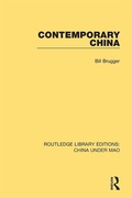 Cover: Contemporary China - Routledge