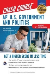 Enlarge image Cover: AP U.S. Government & Politics Crash Course, a Time-Saving Study Guide - Research & Education Association