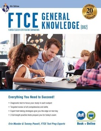 Enlarge image Cover: FTCE General Knowledge 4th Ed., Book + Online - Research & Education Association