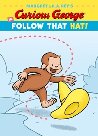 Enlarge image Cover: Curious George in Follow That Hat! - HarperCollins