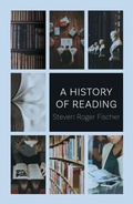 Cover: A History of Reading - Reaktion Books
