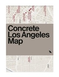 Cover: Concrete Los Angeles Map - Blue Crow Media