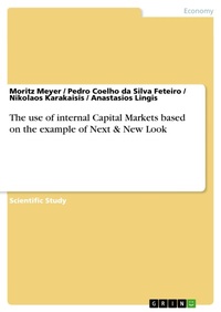 Enlarge image Cover: The use of internal Capital Markets based on the example of Next & New Look - GRIN Verlag