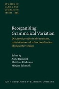 Cover: Reorganising Grammatical Variation - John Benjamins Publishing Co
