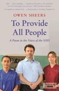 Cover: To Provide All People - Faber & Faber