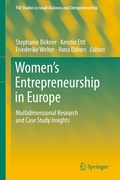 Cover: Women's Entrepreneurship in Europe - Springer