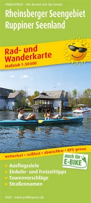 Abbildung von: Rheinsberger Seengebiet - Ruppiner Land - Freytag-Berndt und ARTARIA