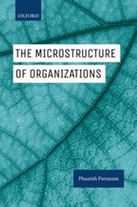 Abbildung von: The Microstructure of Organizations - OUP eBook