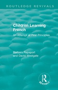 Cover: Children Learning French - Routledge