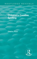 Cover: Children's Creative Spelling - Routledge