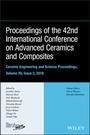 Cover: Proceedings of the 42nd International Conference on Advanced Ceramics and Composites, Volume 39, Issue 2 - Wiley