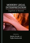 Cover: Modern Legal Interpretation - Cambridge Scholars Publishing