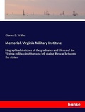 Cover: Memorial, Virginia Military Institute - Hansebooks