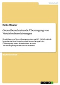 Cover: Grenz&uuml;berschreitende &Uuml;bertragung von Vertriebsdienstleistungen - GRIN Verlag