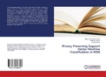 Cover: Privacy Preserving Support Vector Machine Classification in WSN - LAP Lambert Academic Publishing