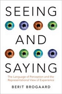 Enlarge image Cover: Seeing and Saying - OUP eBook