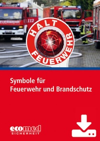 Abbildung von: Symbole für Feuerwehr und Brandschutz - Download - ecomed Storck
