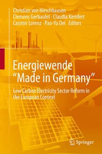 Abbildung von: Energiewende "Made in Germany" - Springer