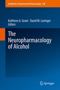 Cover: The Neuropharmacology of Alcohol - Springer