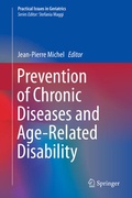 Cover: Prevention of Chronic Diseases and Age-Related Disability - Springer