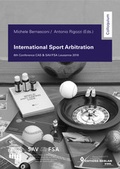 Cover: International Sport Arbitration - Nova MD