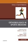 Cover: OrthoBiologics in Sports Medicine , An Issue of Clinics in Sports Medicine, E-book - Elsevier