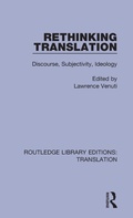 Cover: Rethinking Translation - Routledge