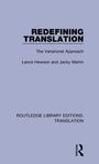 Cover: Redefining Translation - Routledge