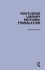 Cover: Routledge Library Editions: Translation - Routledge