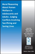 Cover: Moral Reasoning About Human Welfare in Adolescents and Adults - Wiley