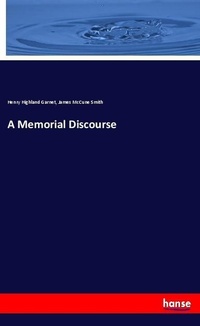 Enlarge image Cover: A Memorial Discourse - Hansebooks