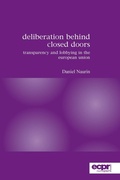 Cover: Deliberation Behind Closed Doors - ECPR Press