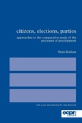 Cover: Citizens, Elections, Parties - ECPR Press