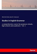 Cover: Studies in English Grammar - Hansebooks