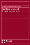 Cover: Rechtssprache und Schw&auml;cherenschutz - Nomos