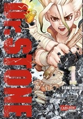Cover: Dr. Stone 1 - Carlsen Manga